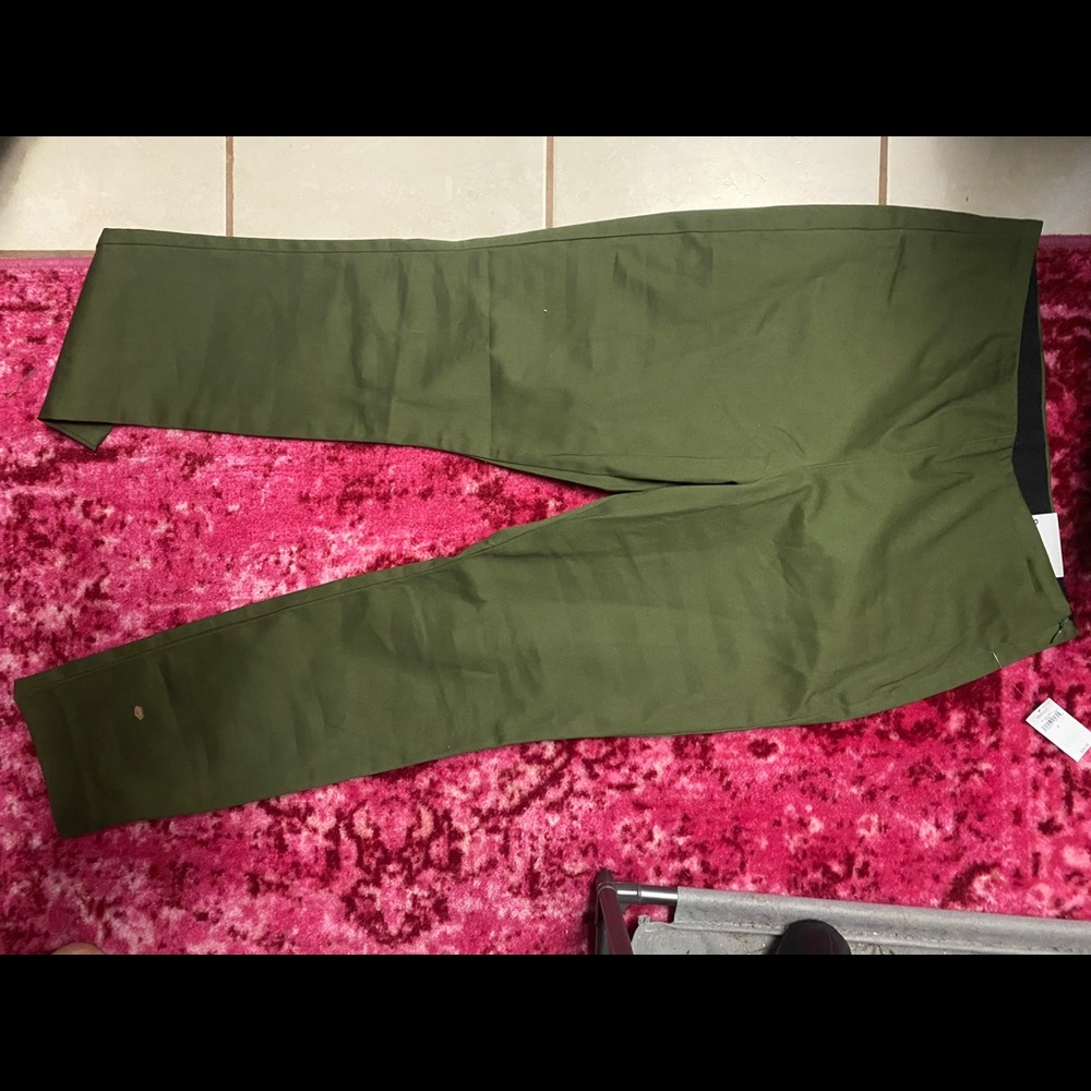 Olive Green Dress Pants
